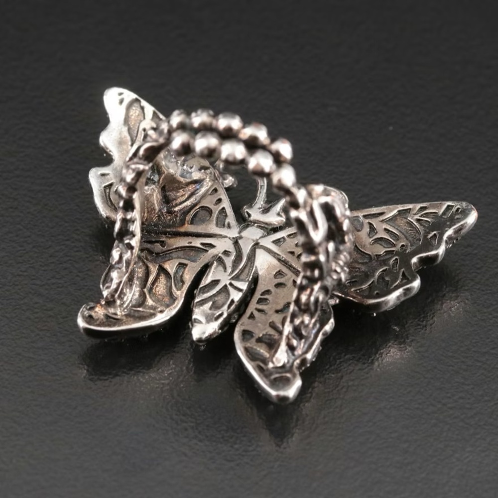 Gucci Crystal Butterfly Ring - Picture 4 of 5